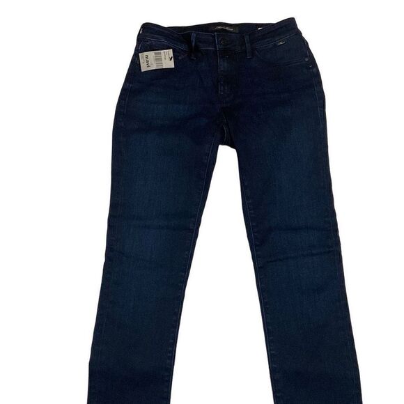 Mavi Jeans Adriana Mid-Rise Super Skinny Stretch Denim Women Size 27/32 (4) NWT - Picture 1 of 10